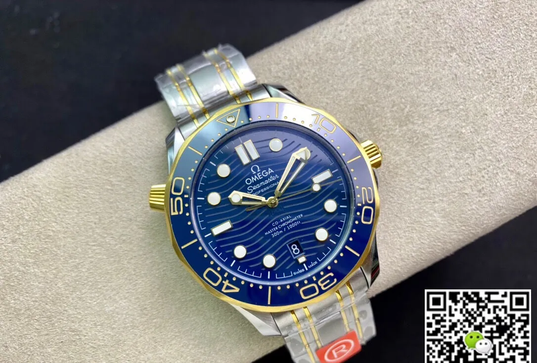 Omega Seamaster Diver 300M 210.20.42.20.03.001 OR Factory 1:1 Best Edition Replica Watch Blue Bezel